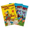 Image 1 : A Set of Mickey and Goofy Energy and EPCOT Comic Books.