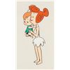 Image 1 : A Wilma and Pebbles “The Flintstones” Production Cel.