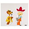 Image 1 : A Quick Draw and Mildew Wolf Production Cel from “Laff-A-Lympics.”