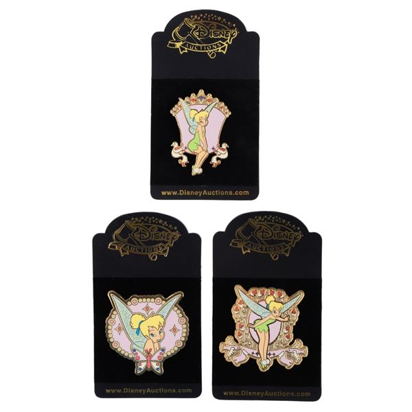 A Trio of Tinker Bell Nature Pins.