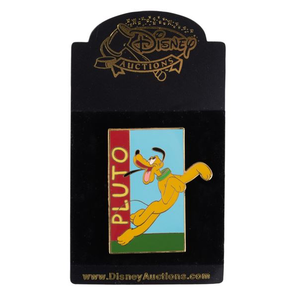 A Disney Auctions Pluto Jumping Pin.