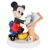 Image 1 : A Cast Member-Modified Mickey Mouse Sculpture and Pins.