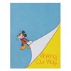 Image 1 : A Cast Member Working Our Way Book.