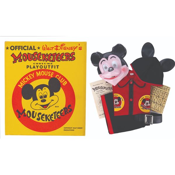 A Mouseketeers Costume Play Outfit.