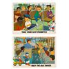 Image 5 : A Set of No. 104 School Bus Safety Study Prints.