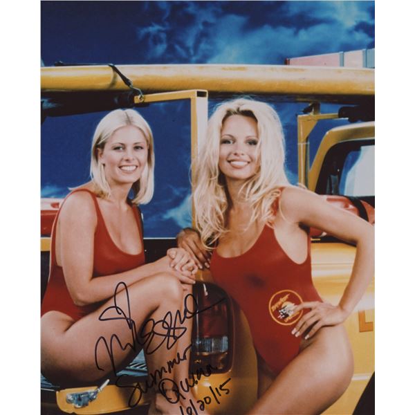 Baywatch Nicole Eggert signed photo