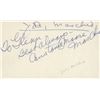 Image 1 : Constance Moore and John Maschio signed note
