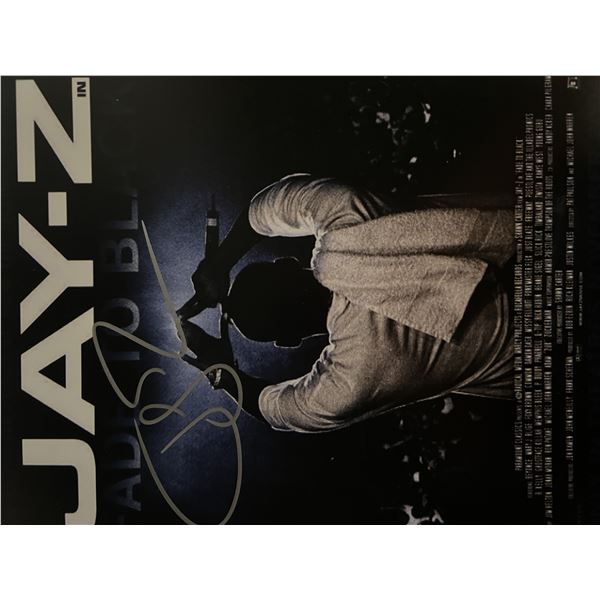 Jay-Z signed photo