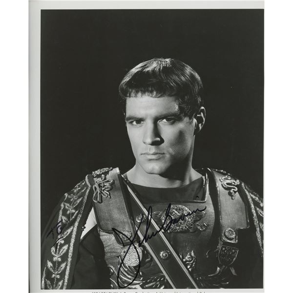 John Gravin signed Spartacus photo