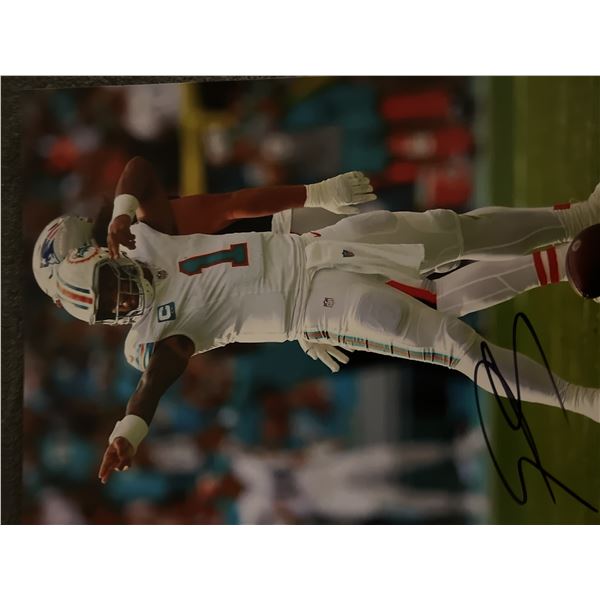 Miami Dolphins Tua Tagovailoa signed photo