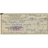 Image 1 : George Englund signed check