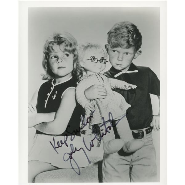 Family Affair Johnny Whitaker signed photo