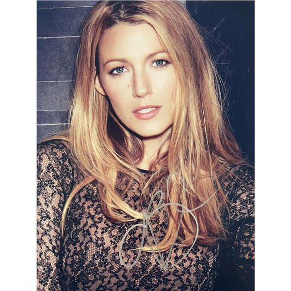 Blake Lively signed photo