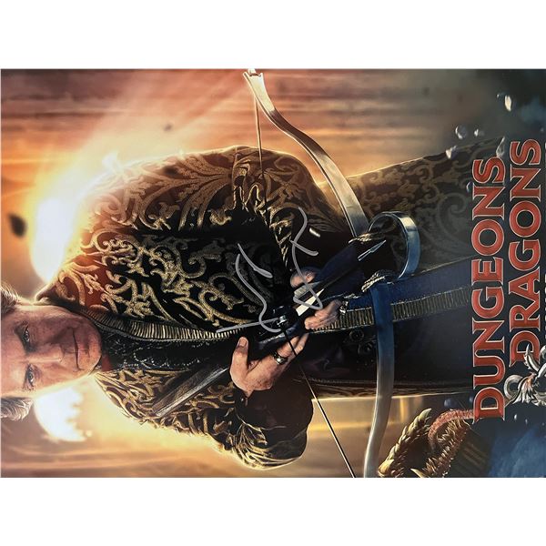 Dungeons and Dragons Hugh Grant signed photo