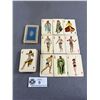 Image 1 : Complete Set Of Vintage Pin Up Mini Playing Cards Including Jokers
