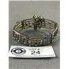 Image 2 : Antique Silver Turqouise Bracelet