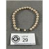 Image 1 : Antique Pearl Bracelet Pearl Clasp