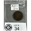 Image 8 : Canadian Pennies 1876, 1902, 1917