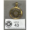 Image 1 : Vintage Mexico Sun Pendant 925 Silver