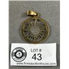 Image 2 : Vintage Mexico Sun Pendant 925 Silver