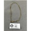 Image 2 : Antique Art Deco Gold Watch Chain C. 1920