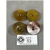 Image 2 : 4 Unusual Bakelite Buttons (1930s)