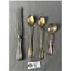Image 1 : 4 Pcs of Early 1900s Hotel Flatware (Most Canadian)