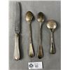 Image 2 : 4 Pcs of Early 1900s Hotel Flatware (Most Canadian)