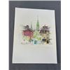 Image 2 : 4 Very Nice Unframed European Coloured Pictures