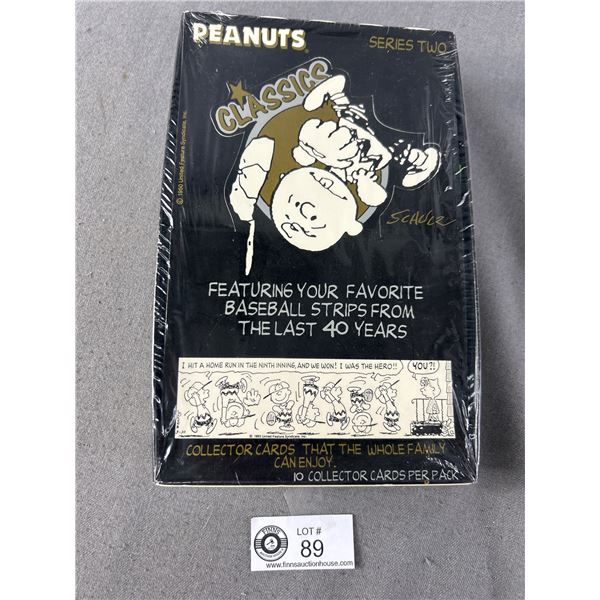 Vintage SEALED Box  United Feature Syndicate Inc. "Peanuts Classics" Series Two Collector Cards