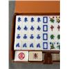 Image 2 : Nice Ying Fat Cheung Ivory & Ma-Jong Game In Original Case. Games Pieces Are Unopened.