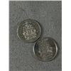 Image 2 : 4 Vintage Canadian 50 Cent Coins