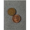 Image 2 : 10 Old Canadian Pennies 1939 to 1967