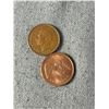 Image 3 : 10 Old Canadian Pennies 1939 to 1967
