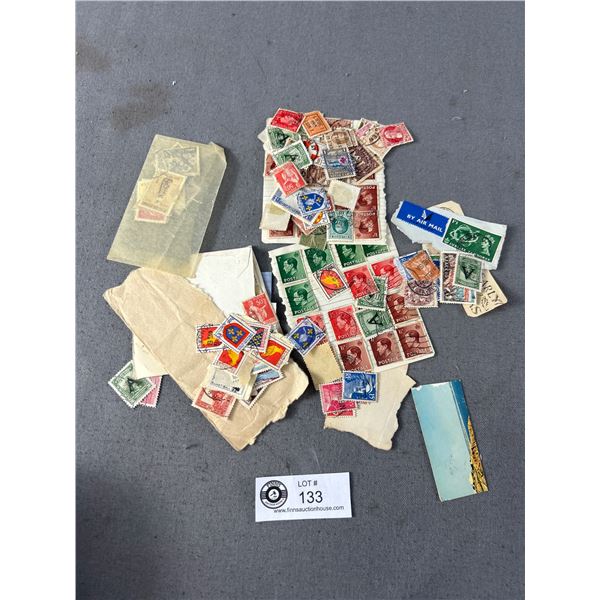Lot of Early 1900s Postage Stamps