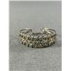 Image 3 : Very Nice Vintage Silver Cuff