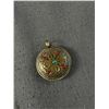 Image 2 : Antique Silver Coral Turquoise Pendant
