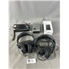 Image 1 : 3 Transistor Radios - 1 New In Box, 2 Have Batteries & 2 New Sets Of Kensington Hi-Fi Headphones
