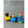Image 2 : 1988 McDonald's Turbomac Happy Meal Toy Cars & 1966 Peanuts Charlie Brown Conductor Push Down Train 