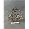 Image 1 : Vintage Beauty Pageant Rhinestone Tiara- ABC, Apples & Stars