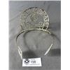 Image 2 : Vintage Beauty Pageant Rhinestone Tiara - 'Dreamboat Dolls'