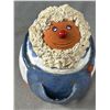 Image 2 : Folk Art Clay Gnome or Elf or Santa Claus? Signed