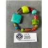Image 1 : Colourful Vintage Stretch Beaded Bracelet
