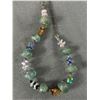 Image 2 : Vintage Pretty Glass Beaded Necklace Approx. 27" Long