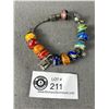 Image 1 : Imitation Pandora Bracelt w/ Pretty Colorful Beads Approx. 6" Long