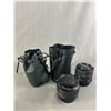 Image 2 : Vintage 1979 Minolta XG-9 Camera w/ Owner's Manual & Lenses