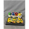 Image 2 : ERTL Collectibles 1:24 Scale Race Car & Action M&M's Collectible