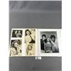 Image 2 : 7 Vintage Various Sized B&W Hollywood Movie Star Photos Some Autographed - Angela Lansbury, Mod Squa