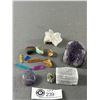 Image 1 : Nice Assortment Of Polished Rocks & Crystals