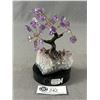 Image 2 : 6" Amethyst Crystal Tree On Crystal Base. Retails $450.00